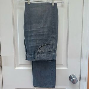Men’s Seven for all Mankind gray blue jeans